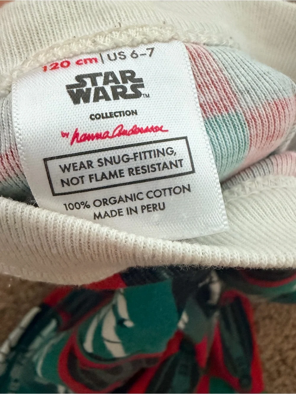 Hanna Andersson Starwars holiday prints PJ